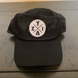 ZYIA Activewear Black SnapBack Hat